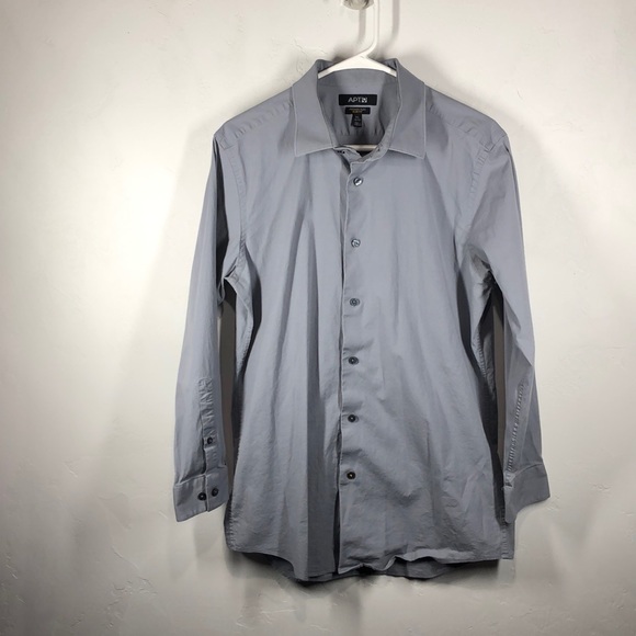 Apt. 9 Other - Apt 9 gray slim fit dress shirt size 16.5
